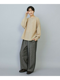 【MOGA】クーマラムラウンドネックニット 詳細画像 グレー 13