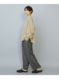 【MOGA】クーマラムラウンドネックニット 詳細画像 グレー 14