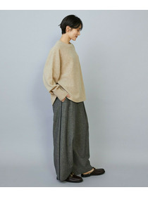 【MOGA】クーマラムラウンドネックニット 詳細画像 グレー 16