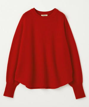 【MOGA】クーマラムラウンドネックニット 詳細画像 レッド 2