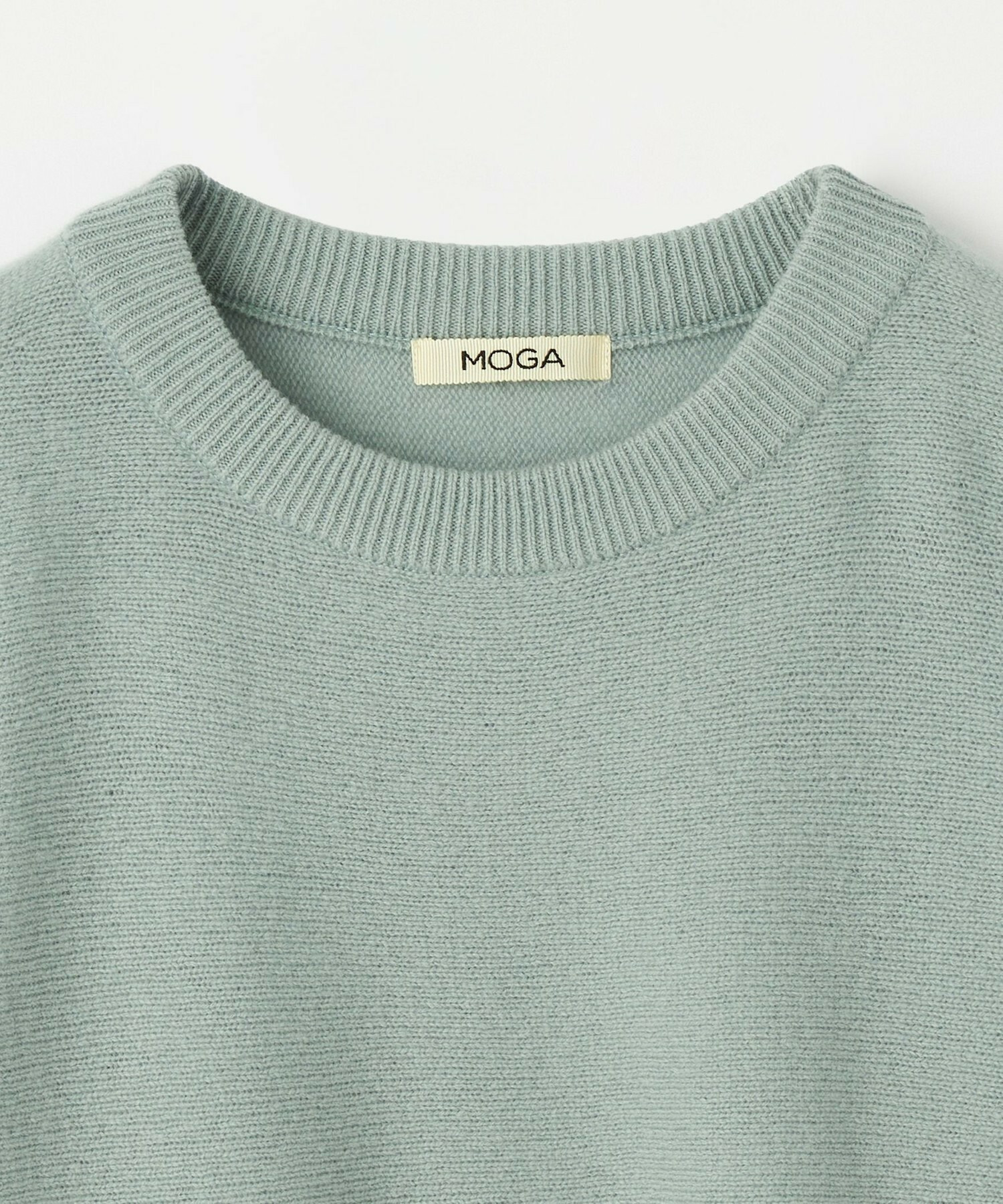 【MOGA】クーマラムラウンドネックニット 詳細画像 グレー 23