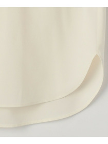 【MOGA】【Lサイズ】トロストレッチバンドカラーブラウス 詳細画像 ネイビー 27