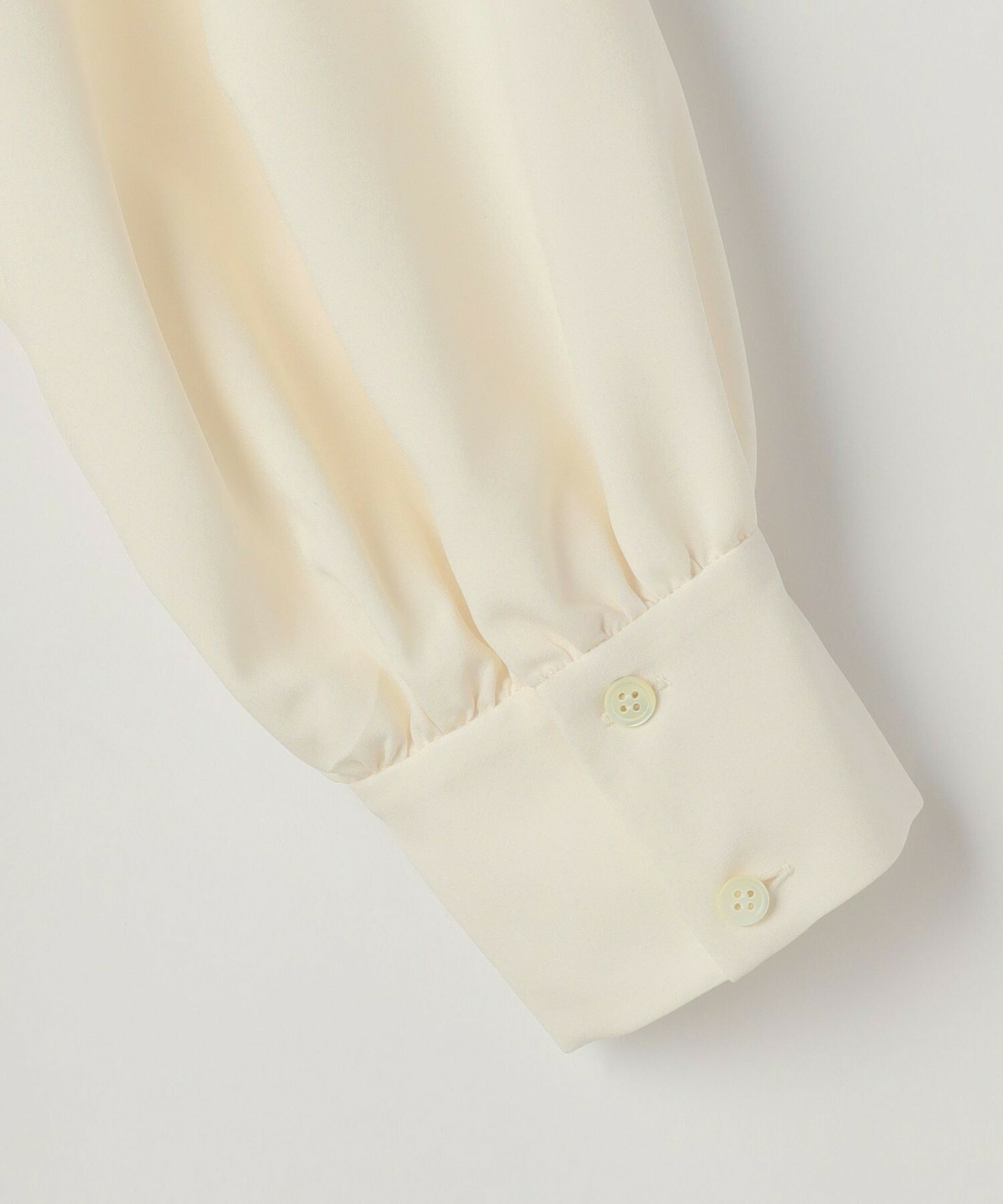 【MOGA】【Lサイズ】トロストレッチバンドカラーブラウス 詳細画像 ネイビー 26