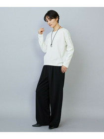 【MOGA】【Lサイズ】トリアセカルゼVネックトップス 詳細画像 ブラック 14