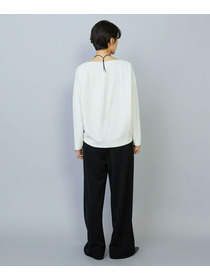 【MOGA】【Lサイズ】トリアセカルゼVネックトップス 詳細画像 ブラック 16