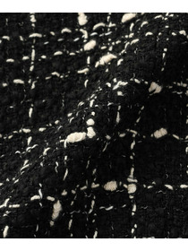 【MOGA】【Lサイズ】ファンシーヤーンツイードショートジャケット 詳細画像 オフホワイト 29