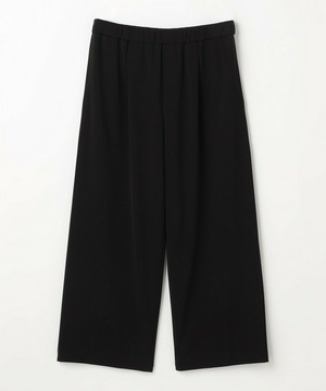 【MOGA】【Lサイズ】トリアセカルゼセミワイドパンツ 詳細画像 ブラック 1