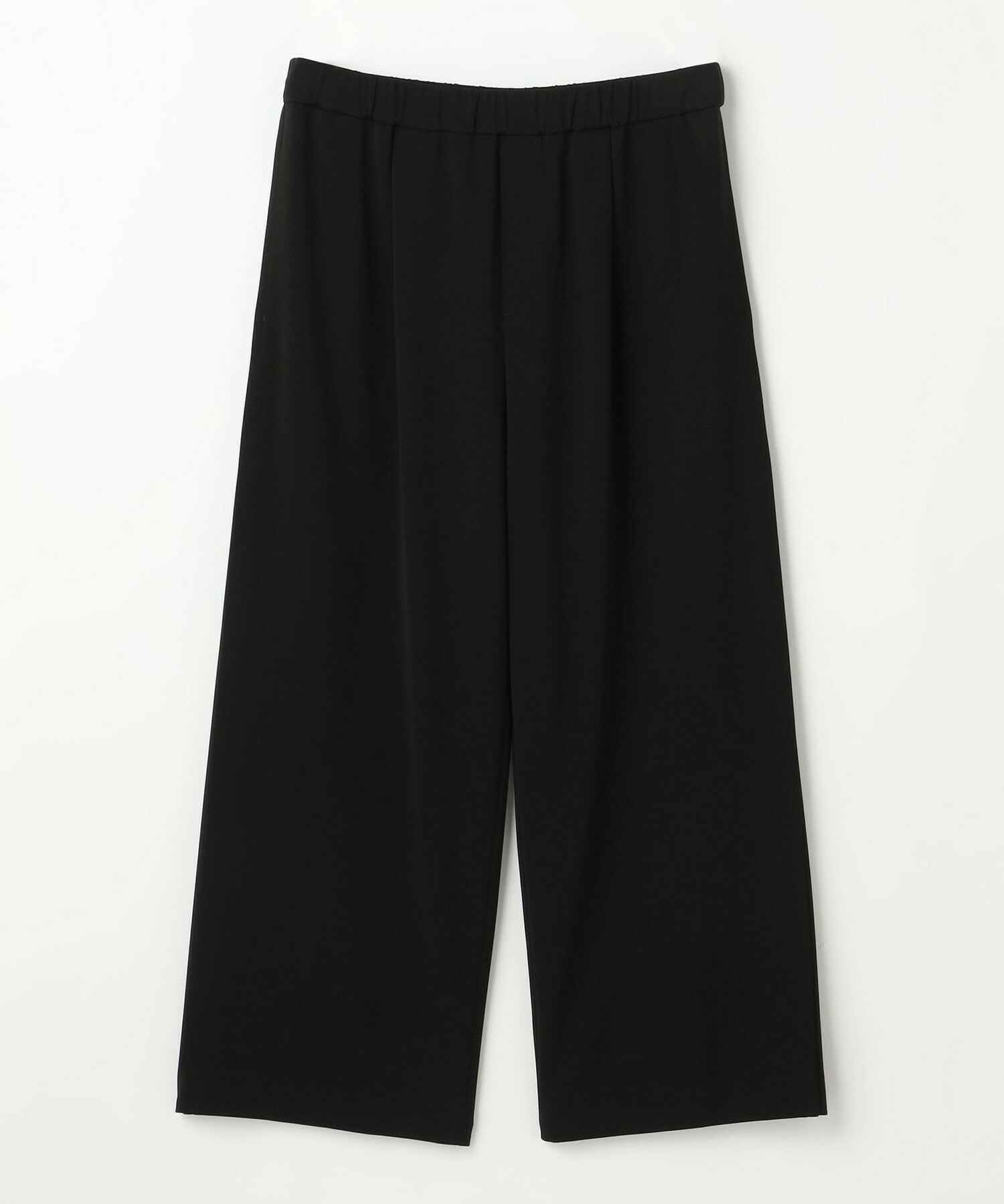 【MOGA】【Lサイズ】トリアセカルゼセミワイドパンツ 詳細画像 ブラック 1