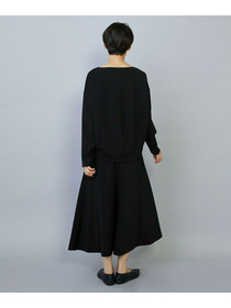 【MOGA】【Lサイズ】トリアセカルゼフレアースカート 詳細画像 ブラック 14