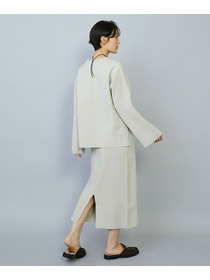 【MOGA】【Lサイズ】コームドコットンニットスカート 詳細画像 ライトベージュ 17