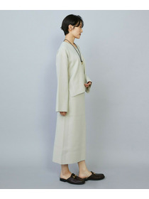 【MOGA】【Lサイズ】コームドコットンニットスカート 詳細画像 ライトベージュ 18