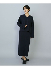 【MOGA】【Lサイズ】コームドコットンチュニックニット 詳細画像 ライトベージュ 2