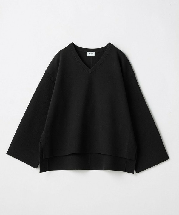 【MOGA】【Lサイズ】コームドコットンチュニックニット