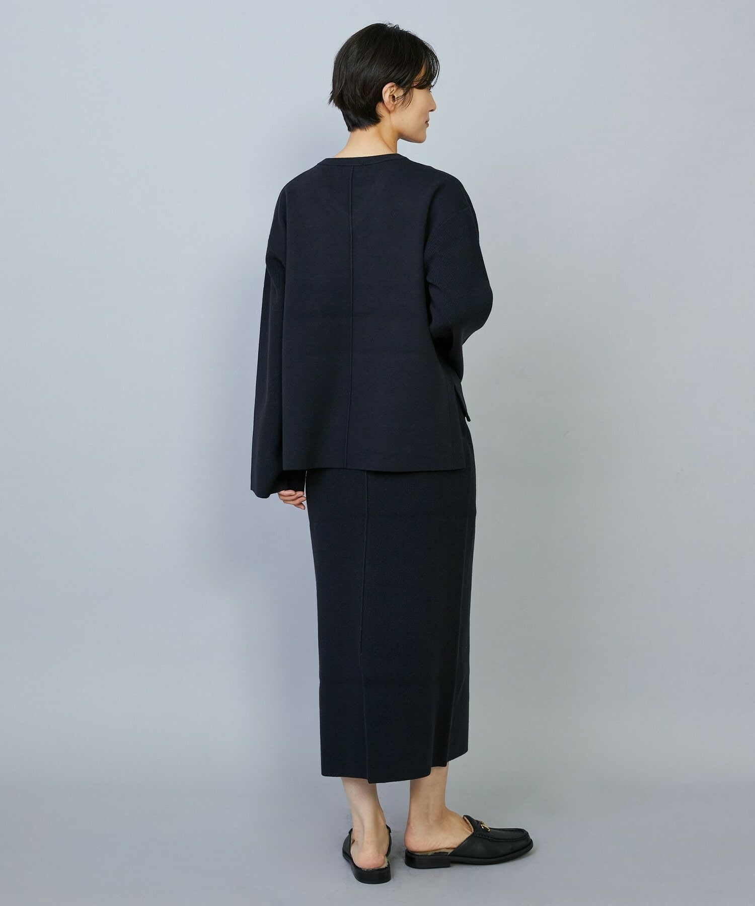 【MOGA】【Lサイズ】コームドコットンチュニックニット 詳細画像 ライトベージュ 7