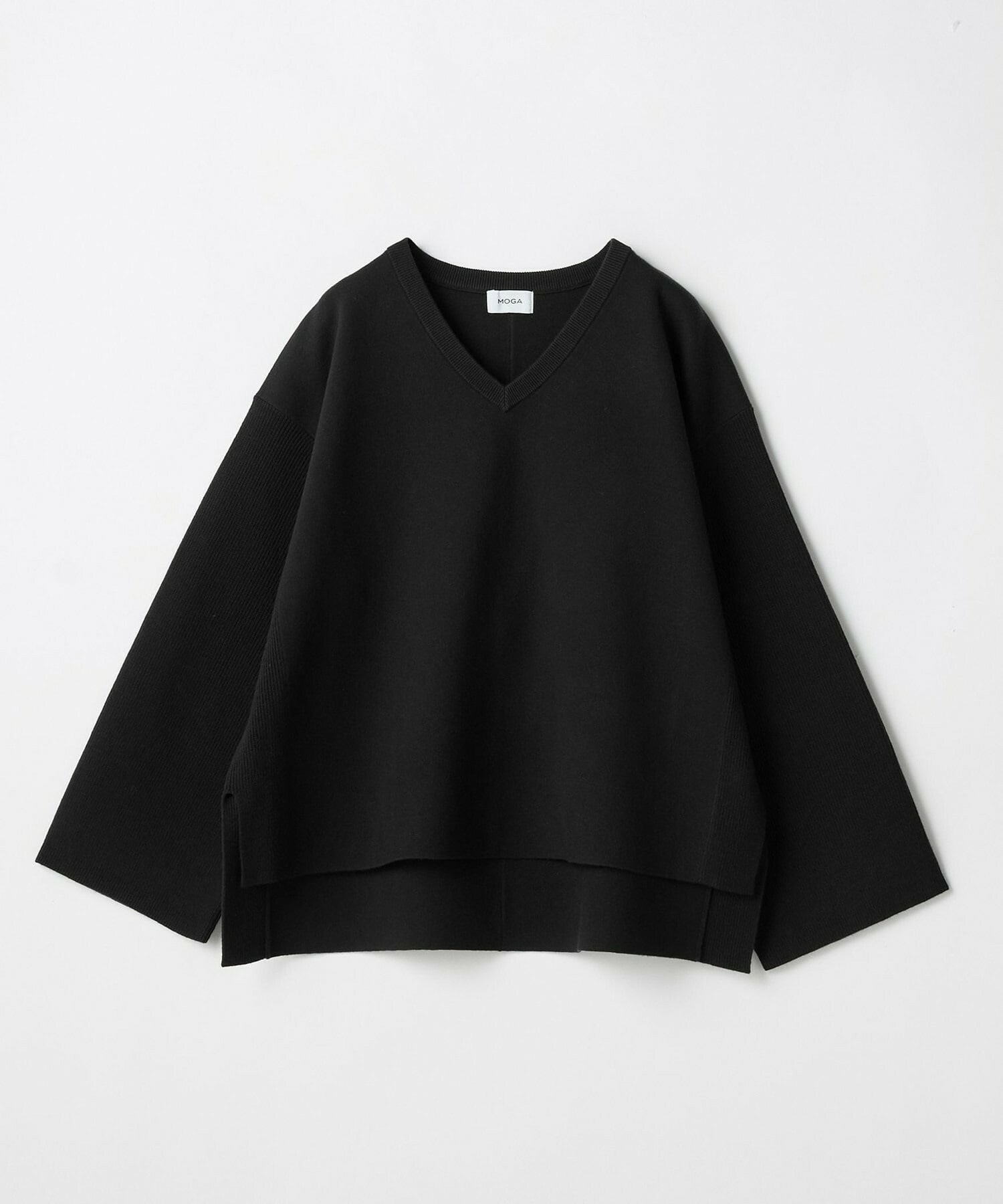 【MOGA】【Lサイズ】コームドコットンチュニックニット 詳細画像 ネイビー 1