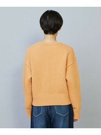 【MOGA】【Lサイズ】ヴィッテルスリムクルーネックショートニット 詳細画像 オフホワイト 22