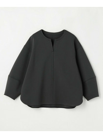 【MOGA】【Lサイズ】トリアセダブルニットキーネックジャージトップス 詳細画像 ネイビー 21