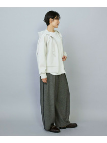 【MOGA】【Lサイズ】スムースダンボールフードジップパーカー 詳細画像 ブラック 18