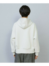 【MOGA】【Lサイズ】スムースダンボールフードジップパーカー 詳細画像 ブラック 22