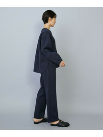 【MOGA】【Lサイズ】トリアセダブルニットストレートパンツ 詳細画像 ネイビー 10