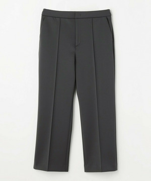 【MOGA】【Lサイズ】トリアセダブルニットストレートパンツ 詳細画像 ダークグレー 1