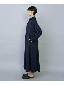 【MOGA】【Lサイズ】フィブリルサテンフレアワンピース 詳細画像 ブラウン 20