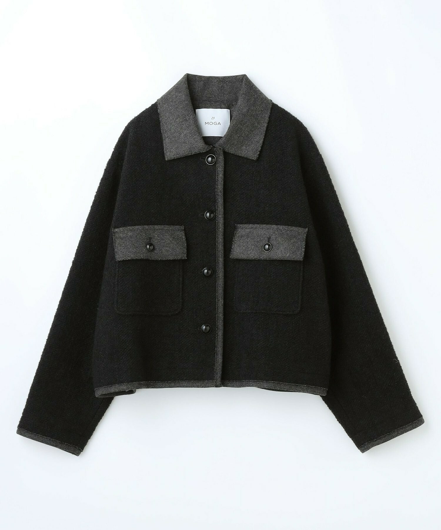 【MOGA】【Lサイズ】リングツイードジャケット 詳細画像 アイボリー 23