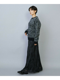 【MOGA】【Lサイズ】グローオーガンジーランダムプリーツパンツ 詳細画像 カーキ 6