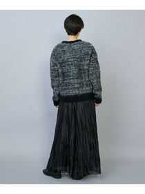 【MOGA】【Lサイズ】グローオーガンジーランダムプリーツパンツ 詳細画像 カーキ 7