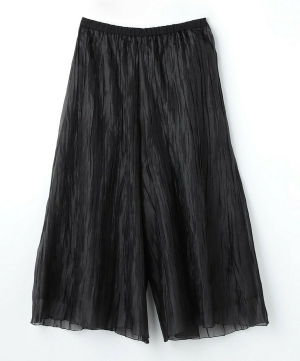 【MOGA】【Lサイズ】グローオーガンジーランダムプリーツパンツ