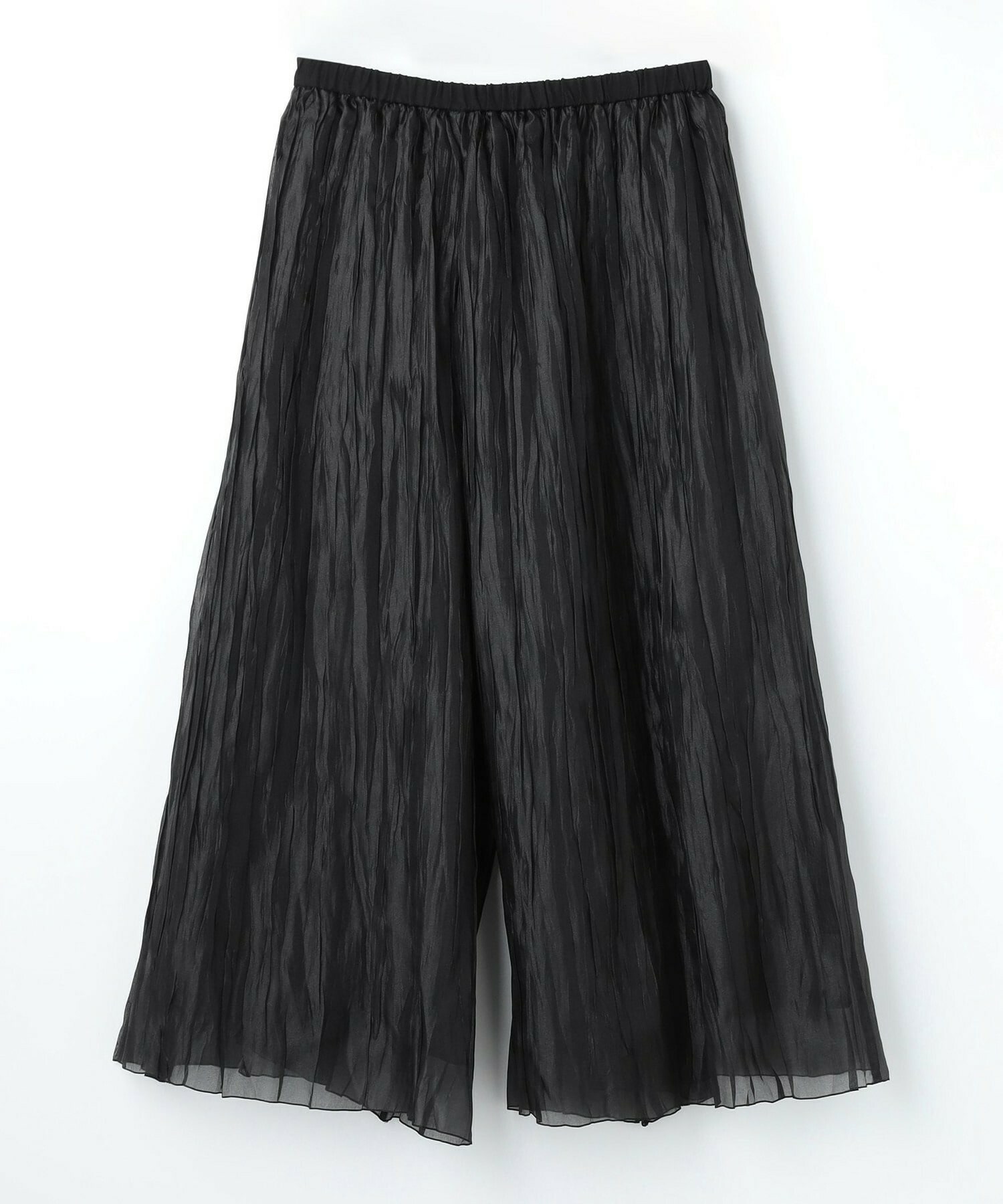 【MOGA】【Lサイズ】グローオーガンジーランダムプリーツパンツ 詳細画像 カーキ 24