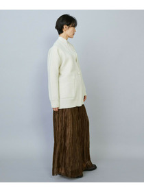 【MOGA】【Lサイズ】ラクーンダブルフェイスジャケットライクカーディガン 詳細画像 ブラック 16