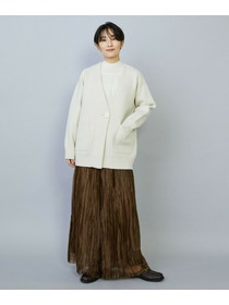 【MOGA】【Lサイズ】ラクーンダブルフェイスジャケットライクカーディガン 詳細画像 ブラック 18