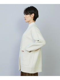 【MOGA】【Lサイズ】ラクーンダブルフェイスジャケットライクカーディガン 詳細画像 ブラック 21