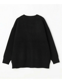 【MOGA】【Lサイズ】ラクーンダブルフェイスジャケットライクカーディガン 詳細画像 ブラック 24