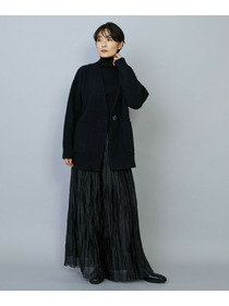 【MOGA】【Lサイズ】ラクーンダブルフェイスジャケットライクカーディガン 詳細画像 ブラック 3