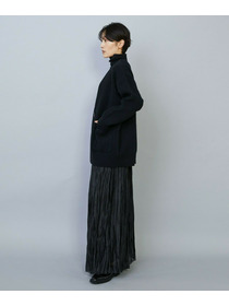 【MOGA】【Lサイズ】ラクーンダブルフェイスジャケットライクカーディガン 詳細画像 ブラック 5