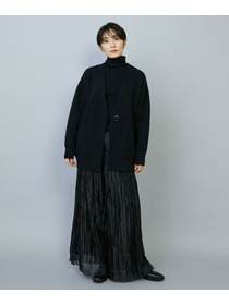 【MOGA】【Lサイズ】ラクーンダブルフェイスジャケットライクカーディガン 詳細画像 ブラック 9