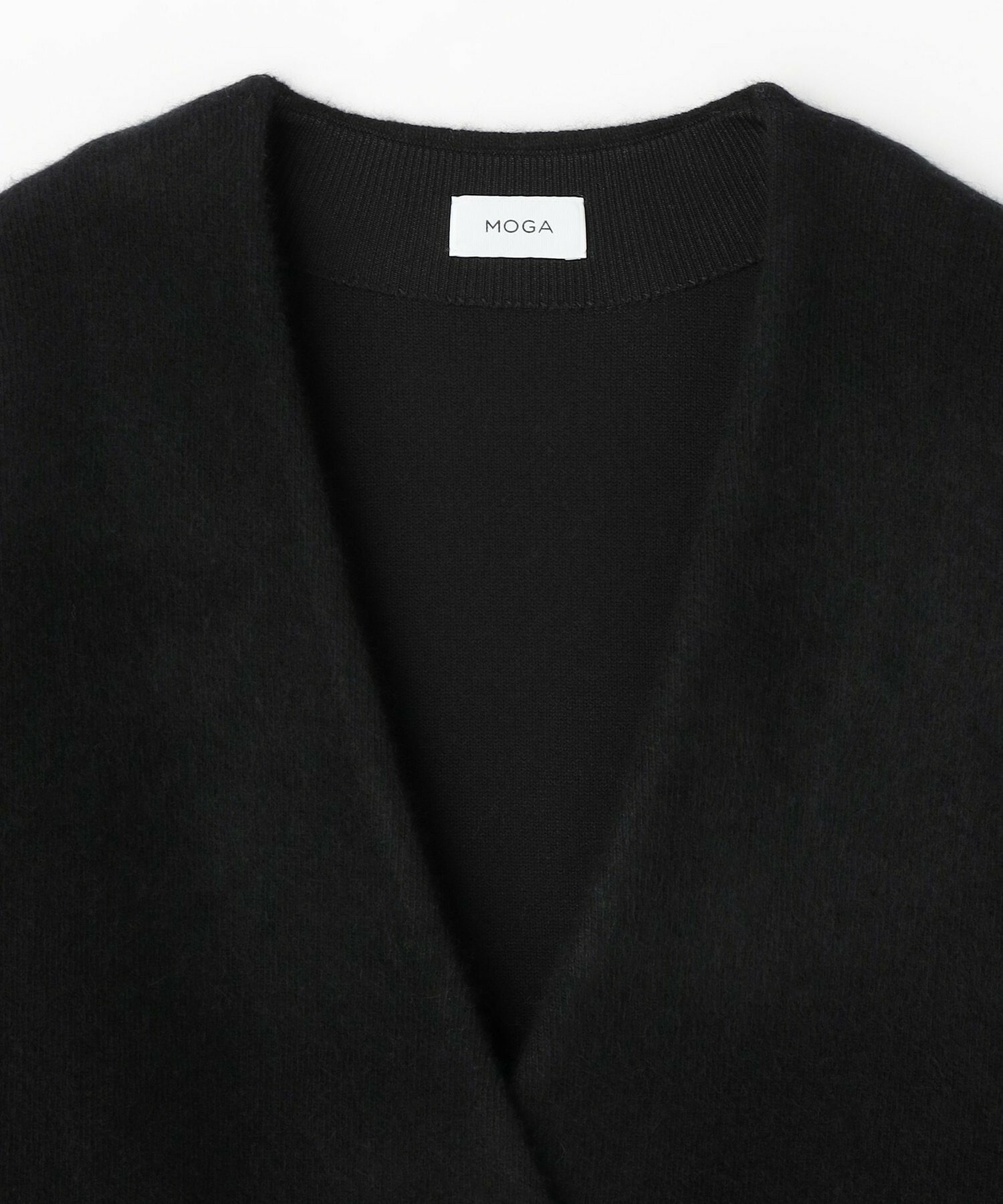 【MOGA】【Lサイズ】ラクーンダブルフェイスジャケットライクカーディガン 詳細画像 ブラック 25