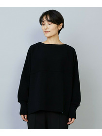 【MOGA】【Lサイズ】WOOLEN×AMOSSA ドルマンスリーブ配色ニット 詳細画像 グレー系その他 19