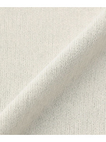 【MOGA】【Lサイズ】WOOLEN×AMOSSA ドルマンスリーブ配色ニット 詳細画像 グレー系その他 28