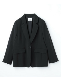 【wb】【Lサイズ】wb トリアセドライジョーゼットテーラードジャケット 詳細画像 ダークネイビー 23