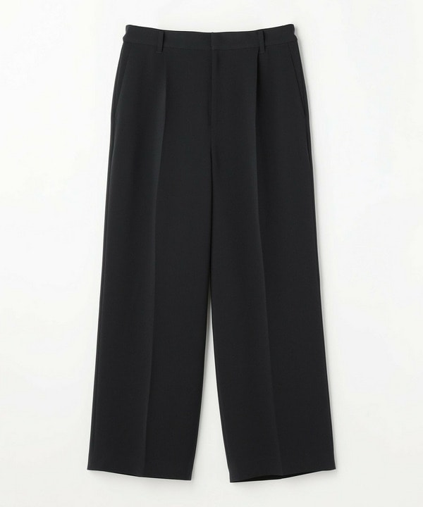 【wb】【Lサイズ】wb トリアセドライジョーゼットストレートセミワイドパンツ