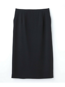 【wb】【Lサイズ】wb トリアセドライジョーゼットストレートタイトスカート 詳細画像 ダークネイビー 22