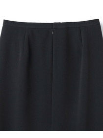 【wb】【Lサイズ】wb トリアセドライジョーゼットストレートタイトスカート 詳細画像 ダークネイビー 25