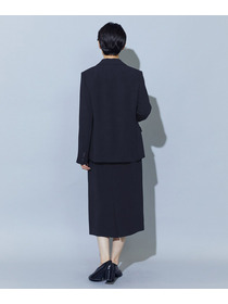 【wb】【Lサイズ】wb トリアセドライジョーゼットストレートタイトスカート 詳細画像 ダークネイビー 6