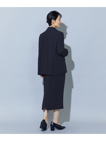 【wb】【Lサイズ】wb トリアセドライジョーゼットストレートタイトスカート 詳細画像 ダークネイビー 7