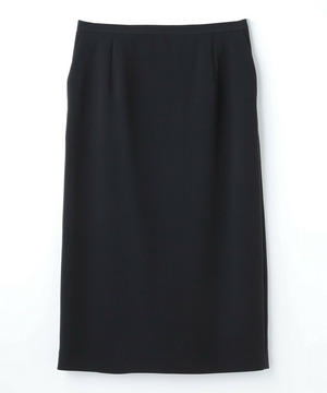 【wb】【Lサイズ】wb トリアセドライジョーゼットストレートタイトスカート 詳細画像 ダークネイビー 1