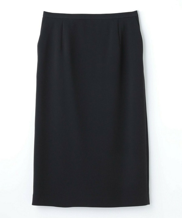 【wb】【Lサイズ】wb トリアセドライジョーゼットストレートタイトスカート
