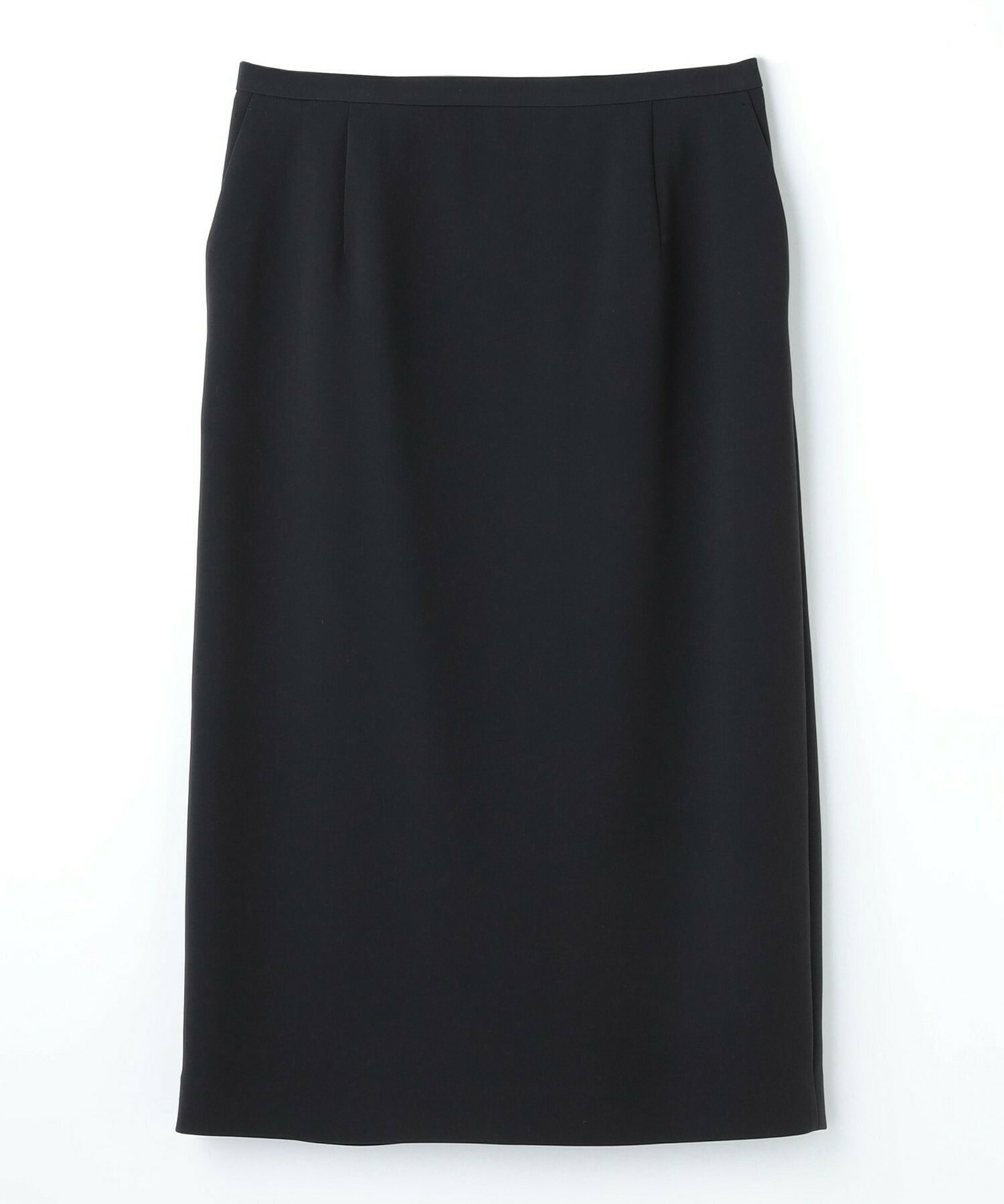 【wb】【Lサイズ】wb トリアセドライジョーゼットストレートタイトスカート 詳細画像 ダークネイビー 1
